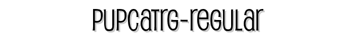PupcatRg-Regular font