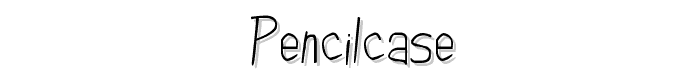 pencilCASE font