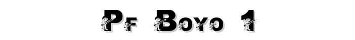 pf_boyo-1 font