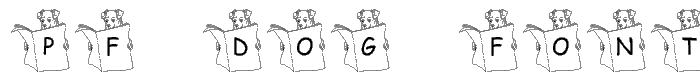 pf_dog2 font