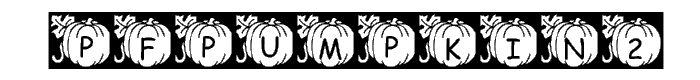 pf_pumpkin2 font