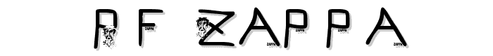 pf_zappa font