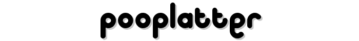 pooplatter font