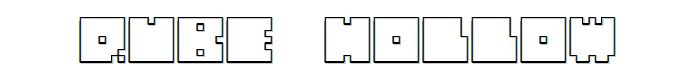 QUBE%20HOLLOW font