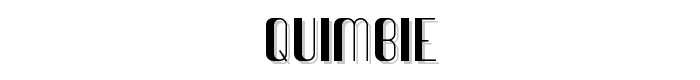 Quimbie font