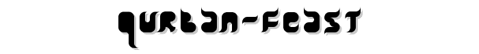 Qurban Feast font