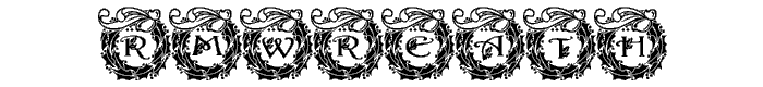 Vorschau von RMWreath Schrift