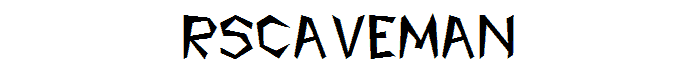 RSCaveman font