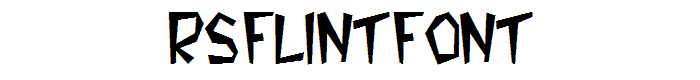 RSFlintFont police