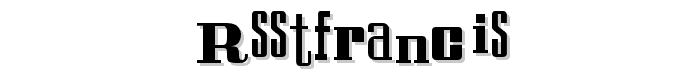 RSStFrancis font