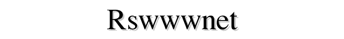 RSwwwNet font