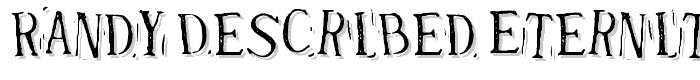 Randy%20Described%20Eternity font