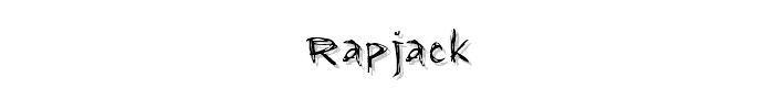 RapJack font
