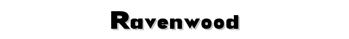 Ravenwood font