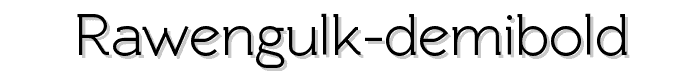 Rawengulk%20Demibold font