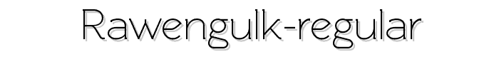 Rawengulk%20Regular font