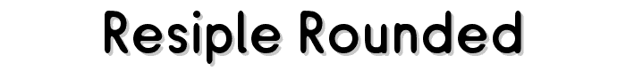 ReSiple%20Rounded font