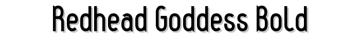 Redhead%20Goddess%20Bold font