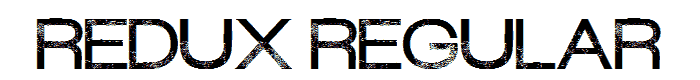 Redux%20Regular font