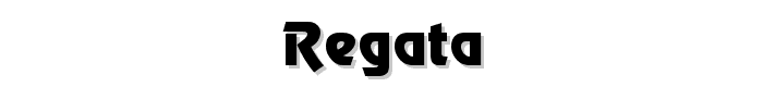 Regata font