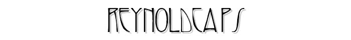 ReynoldCaps font