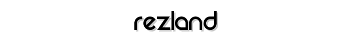 Rezland font