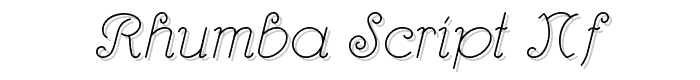 Rhumba%20Script%20NF font