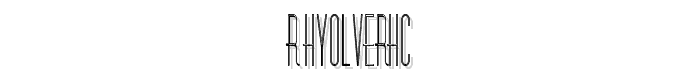 RhyOlverHC font