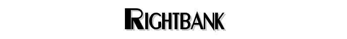 RightBank font
