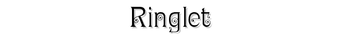 Ringlet font