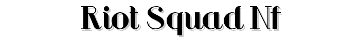 Riot%20Squad%20NF font