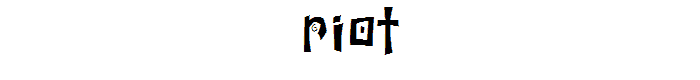 Riot font