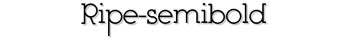 Ripe%20SemiBold font