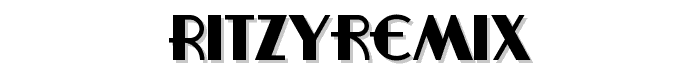 RitzyRemix font