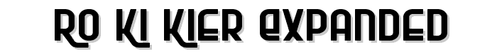 Ro_Ki_Kier%20Expanded font