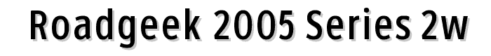 Roadgeek%202005%20Series%202W font