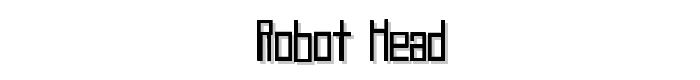 Robot_Head font