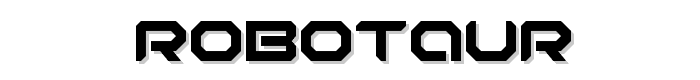 Robotaur font
