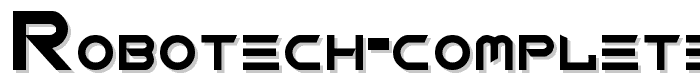 Robotech%20Complete font