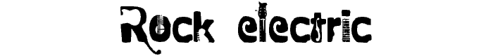 Rock%20electric font