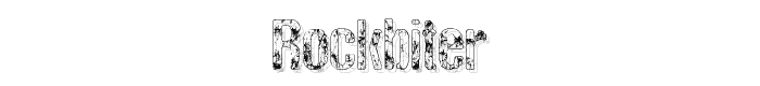 RockBiter font