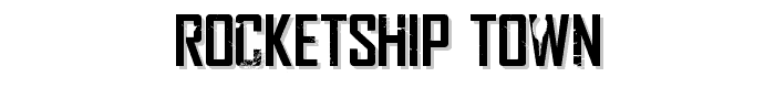 Rocketship Town font