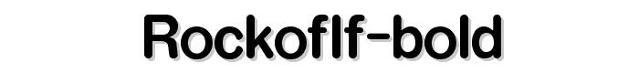 RockoFLF%20Bold font