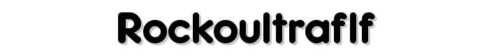 RockoUltraFLF font