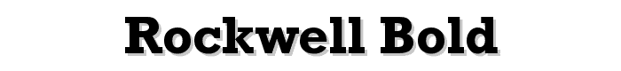 Rockwell%20Bold font