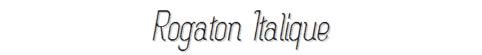 Rogaton%20Italique font