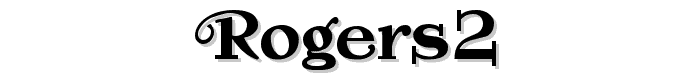 Rogers2 font