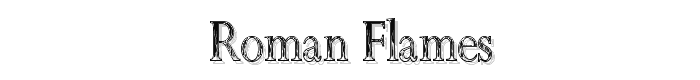 Roman%20Flames font