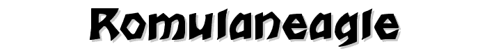 RomulanEagle font