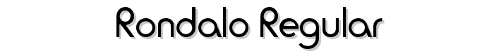 Rondalo%20Regular font